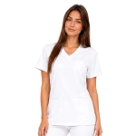 Bluza medyczna biała basic premium roz. XS – bluza medyczna – bluza lekarska robocza