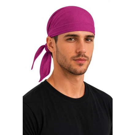 Bandana Chusta Na Glowe Unisex Rozowa