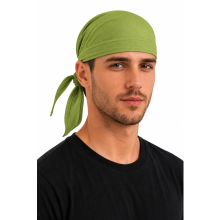 Bandana Chusta Na Glowe Unisex Zielona