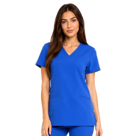 Bluza medyczna chabrowa basic premium roz. M – bluza medyczna – bluza lekarska robocza