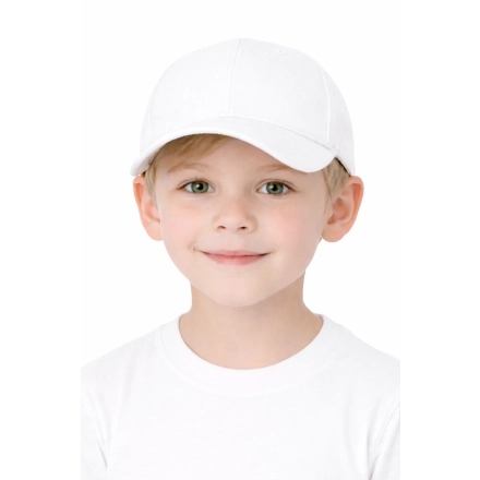 Czapka Dziecieca Dla Chlopca I Dziewczynki Zapinana Na Rzep 290G Z Wywietrznikami Biala Przod Czapka Dziecieca Dla Chlopca I Dziewczynki Zapinana Na Rzep 290G Z Wywietrznikami Biala Przod