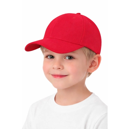 Czapka Dziecieca Dla Chlopca I Dziewczynki Zapinana Na Rzep 290G Z Wywietrznikami Czerwona Czapka Dziecieca Dla Chlopca I Dziewczynki Zapinana Na Rzep 290G Z Wywietrznikami Czerwona