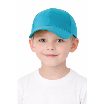 Czapka Dziecieca Dla Chlopca I Dziewczynki Zapinana Na Rzep 290G Z Wywietrznikami Turkusowa Przod Czapka Dziecieca Dla Chlopca I Dziewczynki Zapinana Na Rzep 290G Z Wywietrznikami Turkusowa Przod