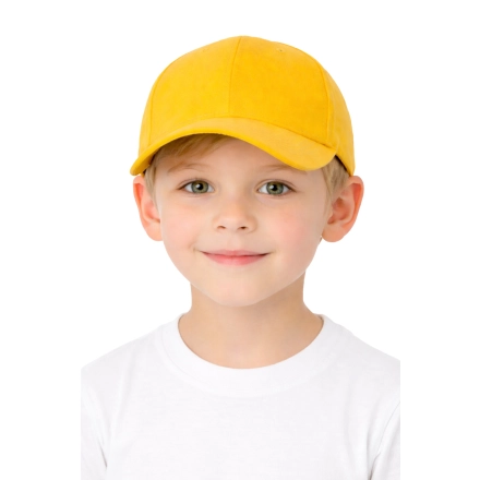Czapka Dziecieca Dla Chlopca I Dziewczynki Zapinana Na Rzep 290G Z Wywietrznikami Zolta Przod Czapka Dziecieca Dla Chlopca I Dziewczynki Zapinana Na Rzep 290G Z Wywietrznikami Zolta Przod