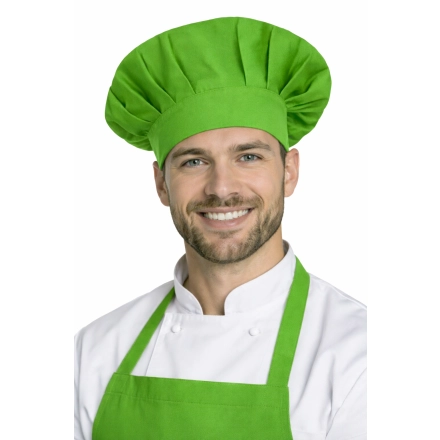 Czapka Kucharska Szefa Kuchni Unisex Zielona