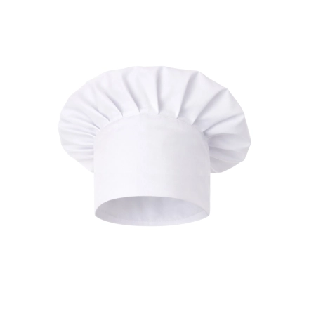 Czapka Kucharza Szefa Kuchni Biala Mockup