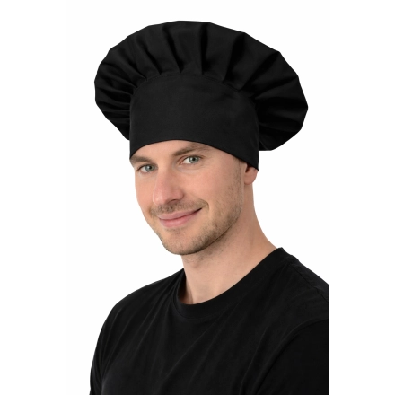 Czapka Kucharza Szefa Kuchni Czarna
