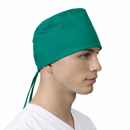 Czepek Medyczny Zielony 100 Bawelna Unisex Czepek Medyczny Zielony 100 Bawelna Unisex