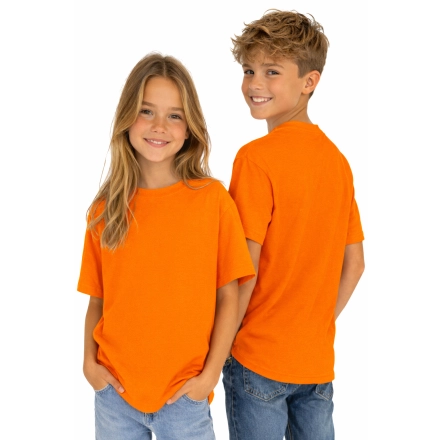 T Shirt Dzieciecy Dla Chlopca I Dziewczynki Kolor Pomaranczowy