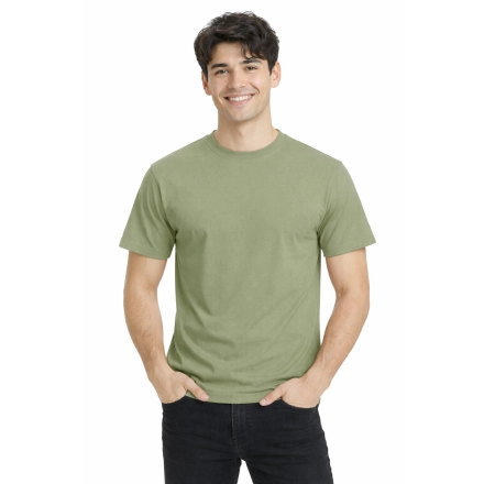T Shirt Meski Z Krotkim Rekawem Gramatura 190G Pistacjowy