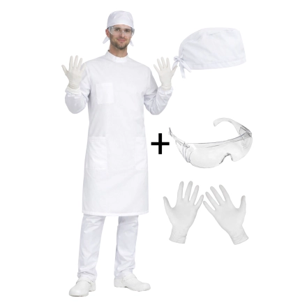 Zestaw Fartuch Anatomiczny Dla Studentow 4W1