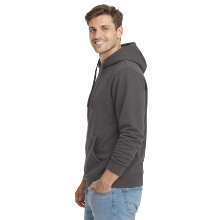Bluza Dresowa Meska Z Kapturem I Kieszeniami Kolor Ciemny Szary Widok Z Boku 1 Bluza Dresowa Meska Z Kapturem I Kieszeniami Kolor Ciemny Szary Widok Z Boku 1