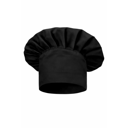 Czapka Kucharza Szefa Kuchni Czarna Mockup
