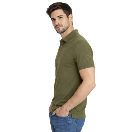 Koszulka Polo Meska Krotki Rekaw Khaki Widok Z Boku Png Koszulka Polo Meska Krotki Rekaw Khaki Widok Z Boku Png