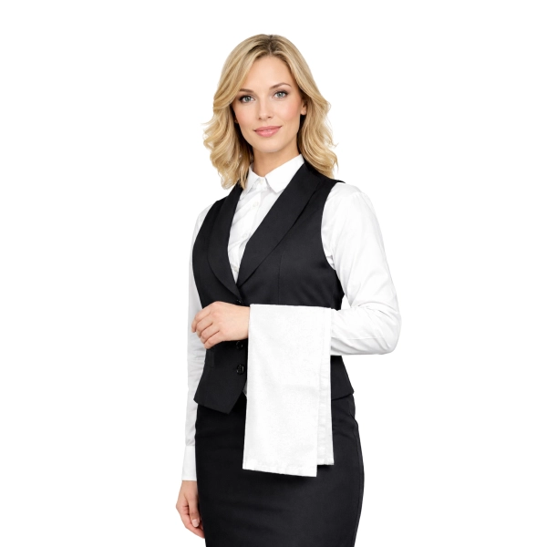 Biala Chusta Kelnerska Rozmiar 75X35
