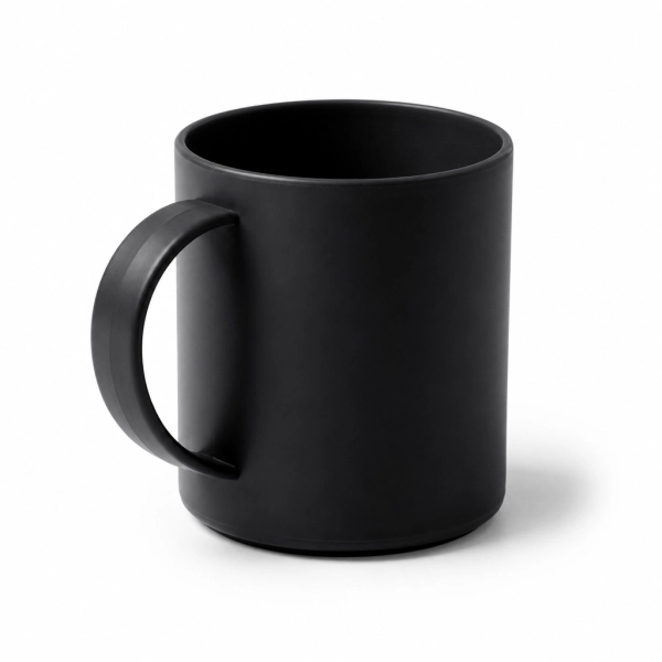 Kubek Wielokrotnego Uzytku Wykonany Z Polipropylenu 300 Ml Kolor Czarny
