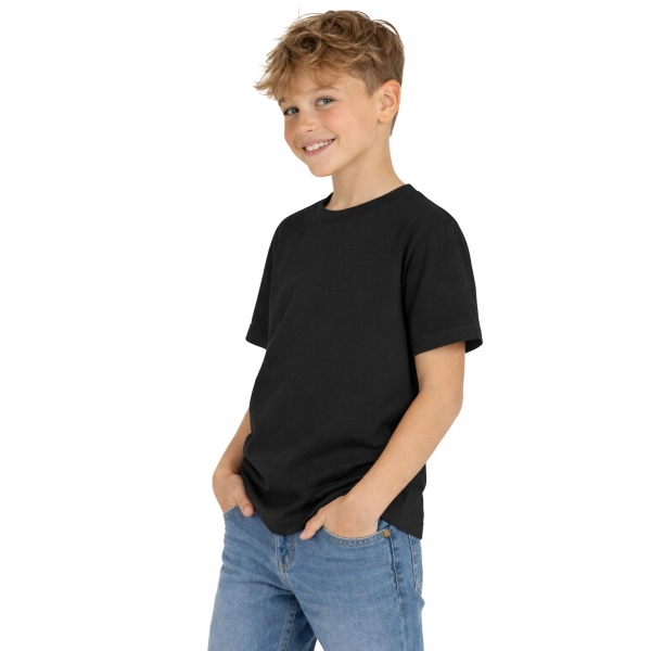 T Shirt Dzieciecy Dla Chlopca I Dziewczynki Kolor Czarny Widok Chlopca W T Shirt
