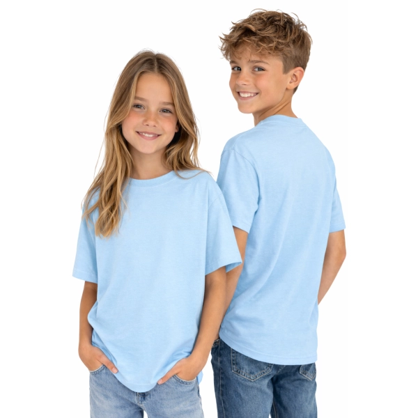 T Shirt Dzieciecy Dla Chlopca I Dziewczynki Kolor Jasny Niebieski