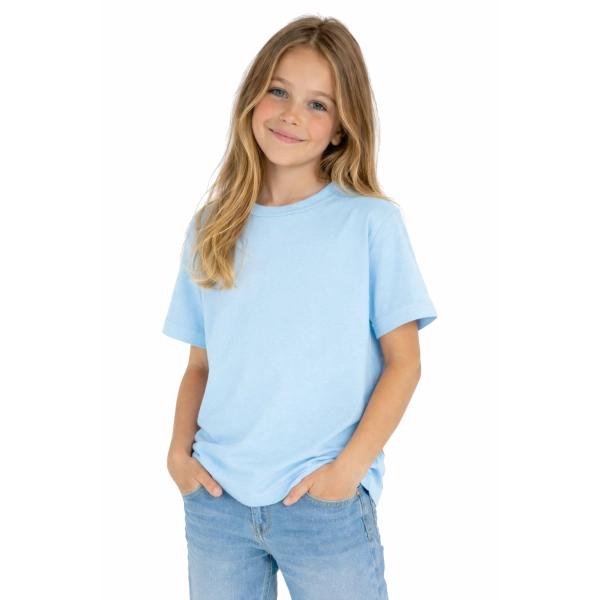 T Shirt Dzieciecy Dla Chlopca I Dziewczynki Kolor Jasnyniebieski Widok Dziewczynki W T Shirt