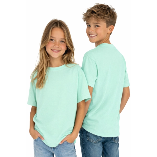 T Shirt Dzieciecy Dla Chlopca I Dziewczynki Kolor Mietowy