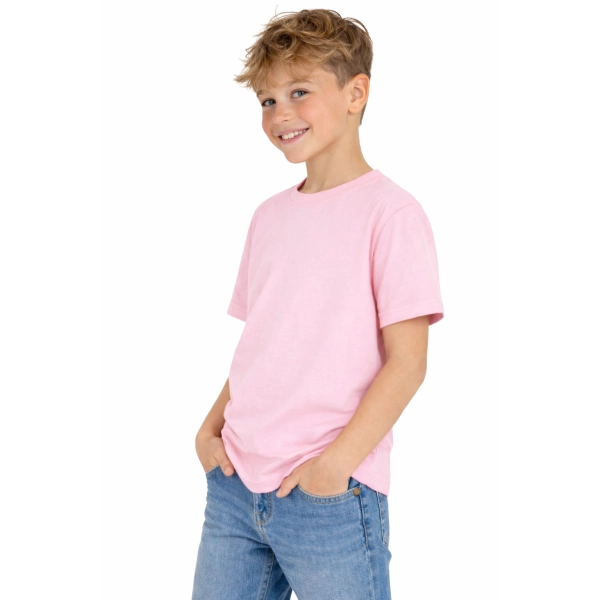 T Shirt Dzieciecy Dla Chlopca I Dziewczynki Kolor Rozowy Widok Chlopca W T Shirt