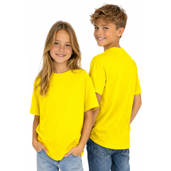 T Shirt Dzieciecy Dla Chlopca I Dziewczynki Kolor Zolty