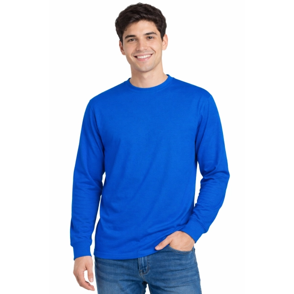 T Shirt Meski Z Dlugim Rekawem 170G Chabrowy 1