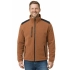 Bluza Polarowa Brazowy Z Czarnymi Wstawkami Gramatura 360