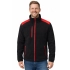 Bluza Polarowa Czarny Z Czerwonymi Wstawkami Gramatura 360