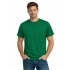 T Shirt Meski Krotki Rekaw 100 Bawelna Kolor Zielony