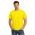 T Shirt Meski Krotki Rekaw 100 Bawelna Kolor Zolty