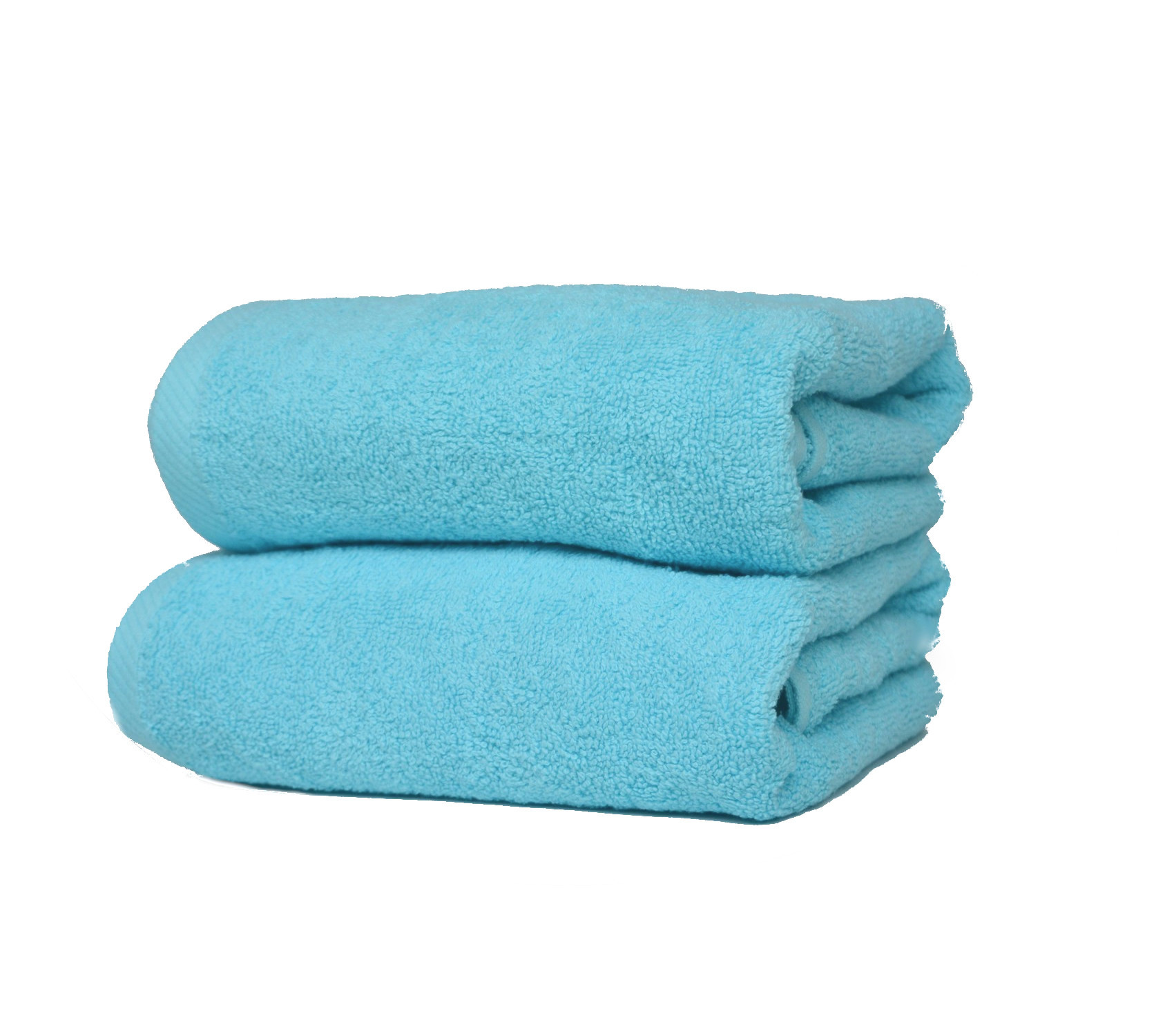 Ręcznik turkusowy hotelowy kąpielowy 100x50 - Extra Soft