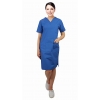 Sukienka chirurgiczna niebieska roz. 46