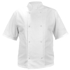M&C® Bluza kucharska biała krótki rękaw napy roz.S