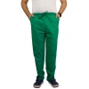 Spodnie z trokiem bawełna 100% zielone roz. XXS