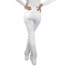 Spodnie medyczne stretch białe roz. 48