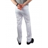 Spodnie medyczne męskie zapiane na guzik białe roz.L