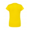 T-shirt damski żółty 155g/m2 roz.S