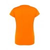 T-shirt damski pomarańczowy 155g/m2 roz.S