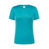 Koszulka damska krój sportowy , materiał oddychający kolor turkusowy roz.XXL