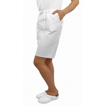 Spódnica medyczna z kieszeniami biała roz.3XL
