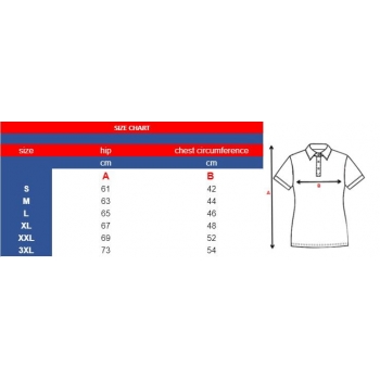 Koszulka polo damska granatowa roz.XXL