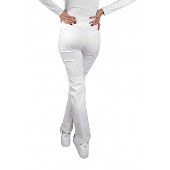 Spodnie medyczne stretch białe roz. 44