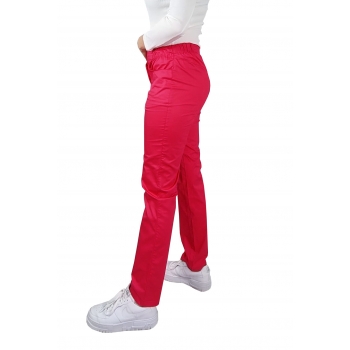 Spodnie medyczne stretch amarant roz. 38