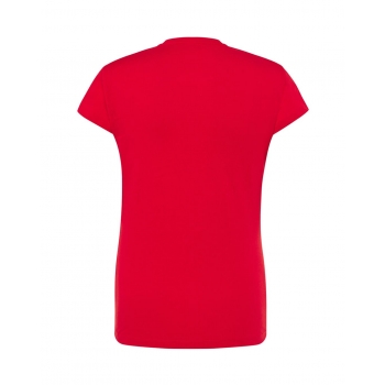 T-shirt damski czerwony 155g/m2 roz.XL