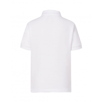 Koszulka Polo dziecięca biała roz. 9
