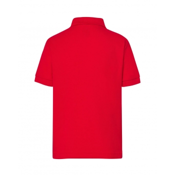 Koszulka Polo dziecięca czerwona roz. 9