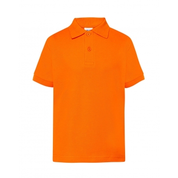 Koszulka Polo dziecięca pomarańczowa roz. 7