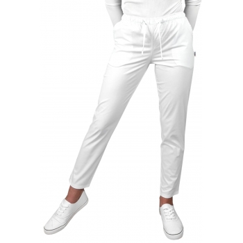Cygaretki medyczne damskie COMFORT FLEX elastyczne białe roz. XL