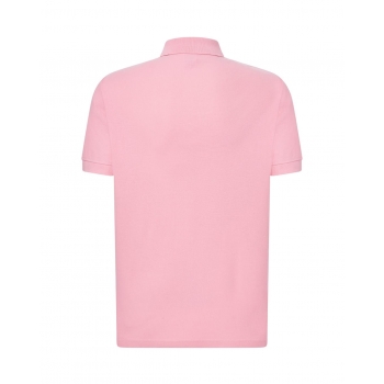 Koszulka polo męska różowa roz.L